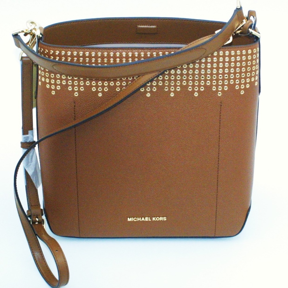 Michael Kors Large Leather Hayes Shoulder Handbag